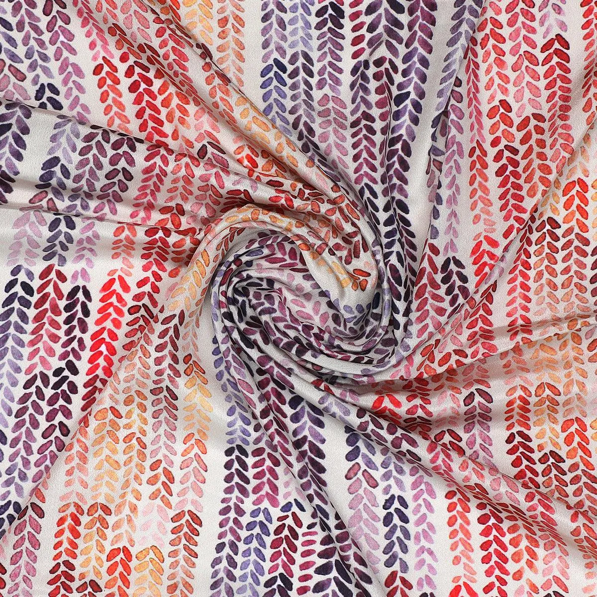 Bird Eyes Pattern Digital Printed Fabric