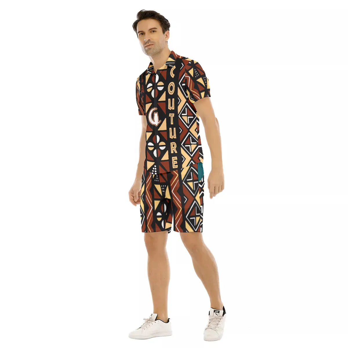 BOGOLAN STYLE Men's Short Sleeve Shirt Sets