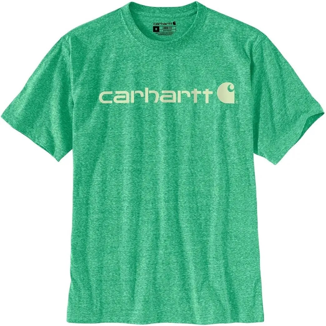 Carhartt Men's Big Signature Logo Short Sleeve T-Shirt