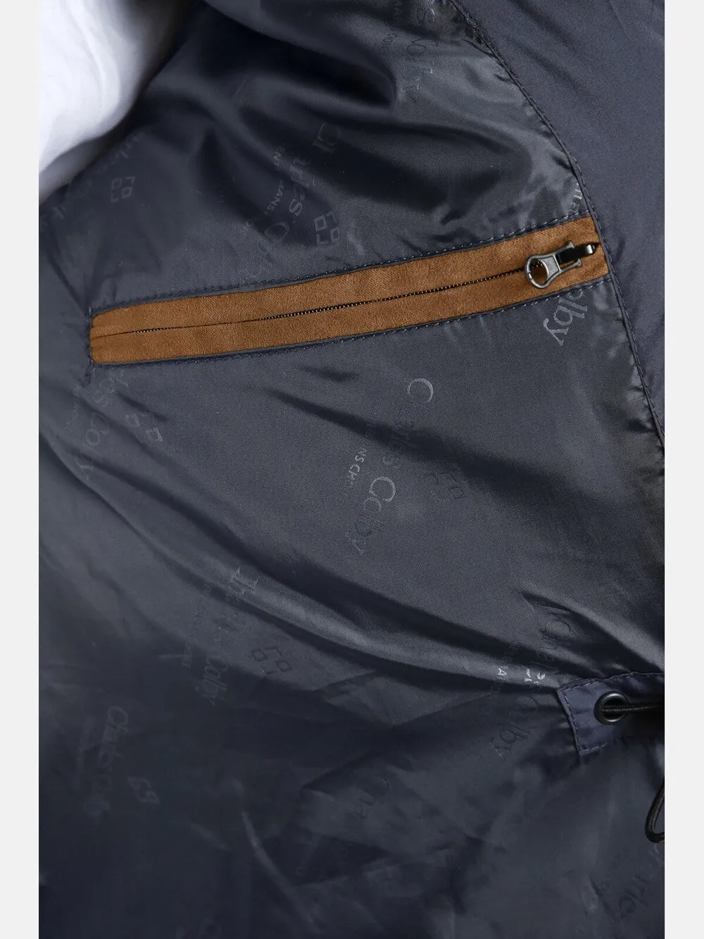Charles Colby Sir Horace winter parka, dark blue