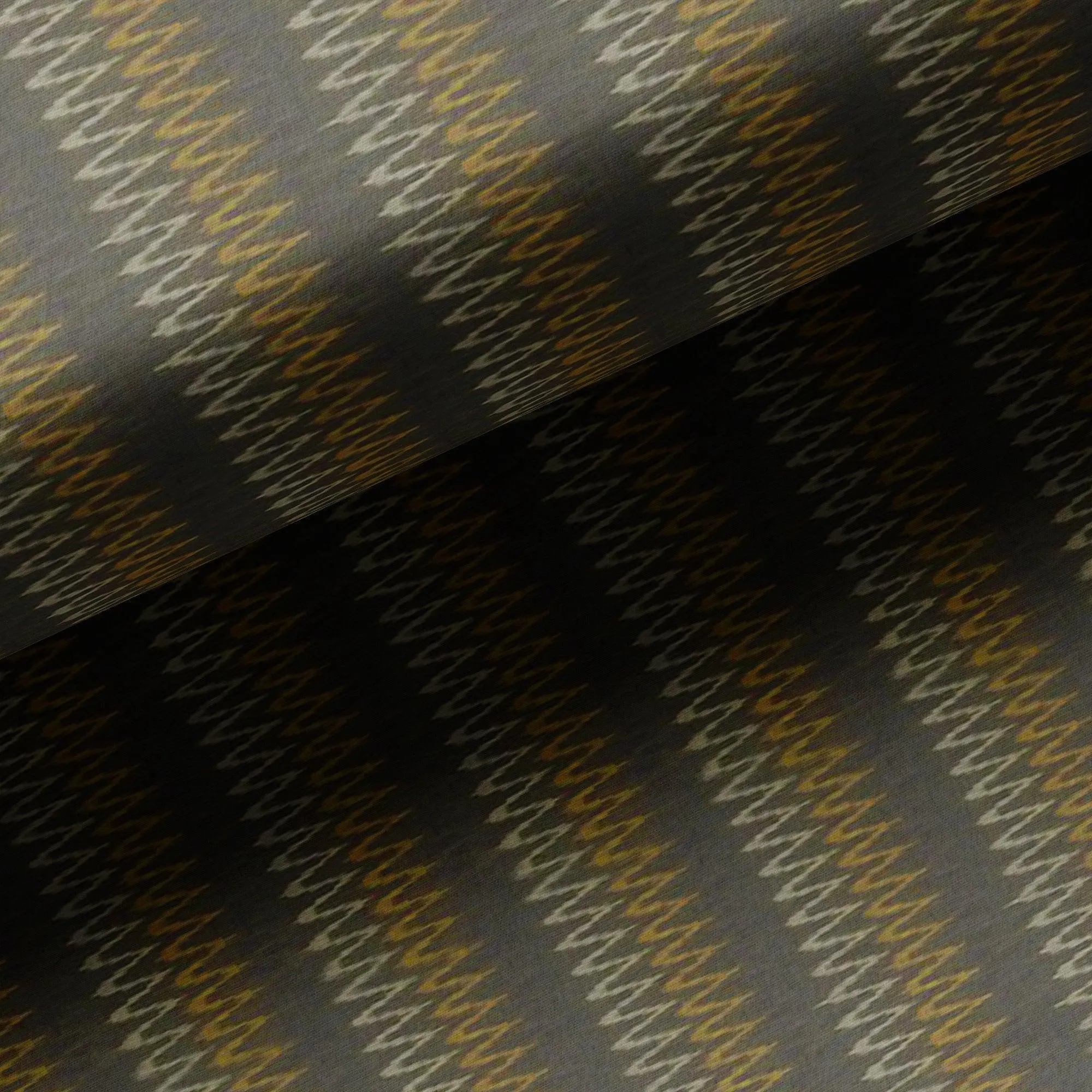 Cheveron Design Digital Printed Fabric