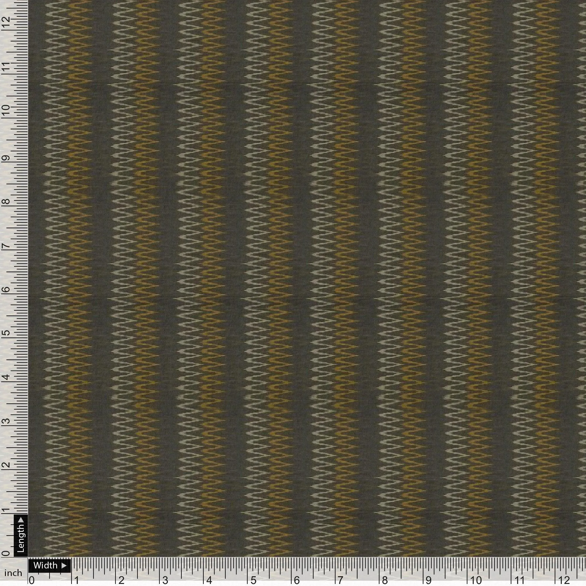 Cheveron Design Digital Printed Fabric