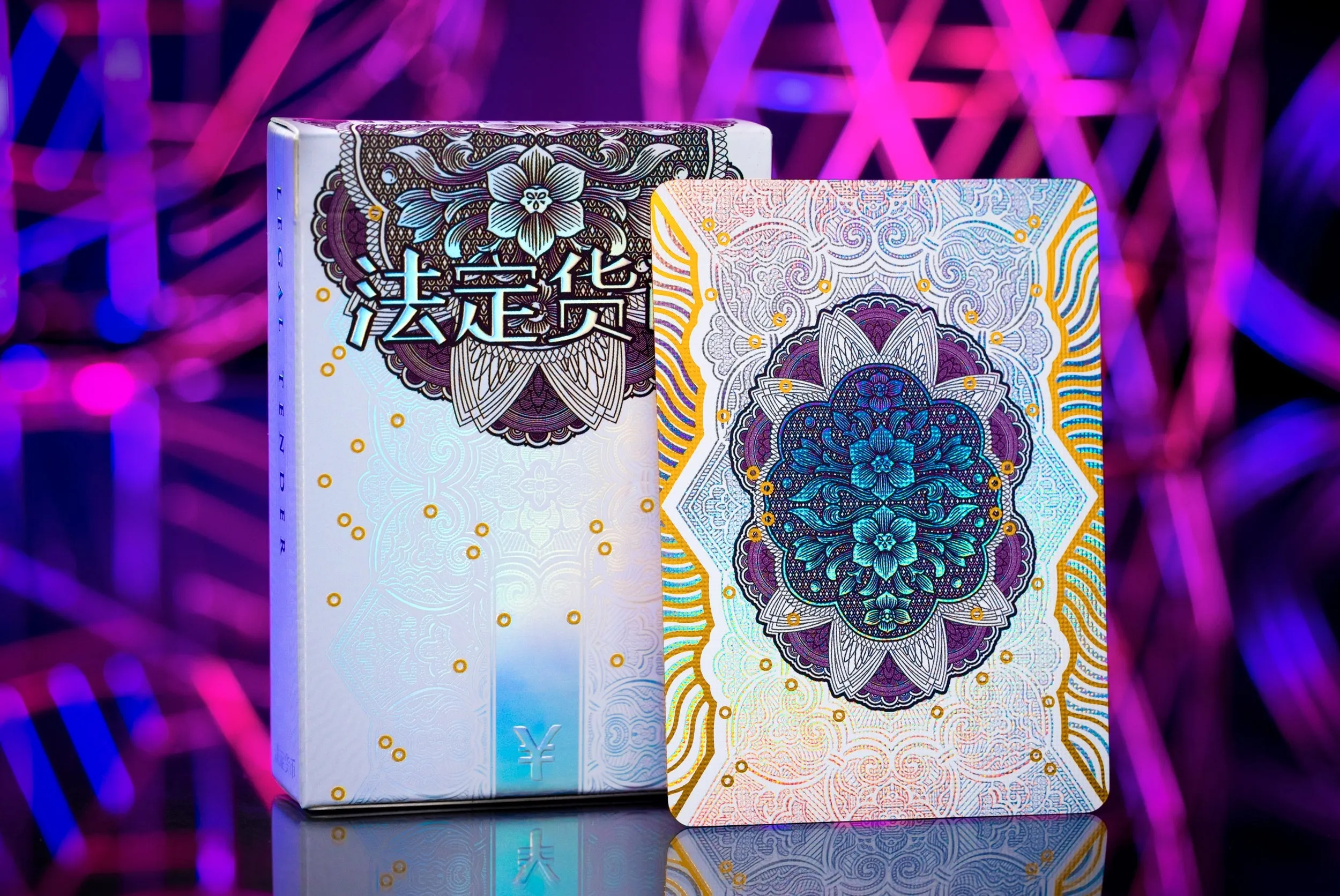 Chinese Legal Tender Playing Cards