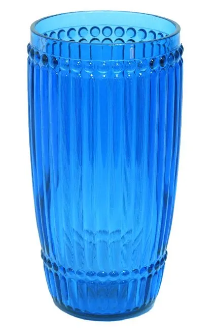 Cobalt Water Beads Polycarbonate Glasses