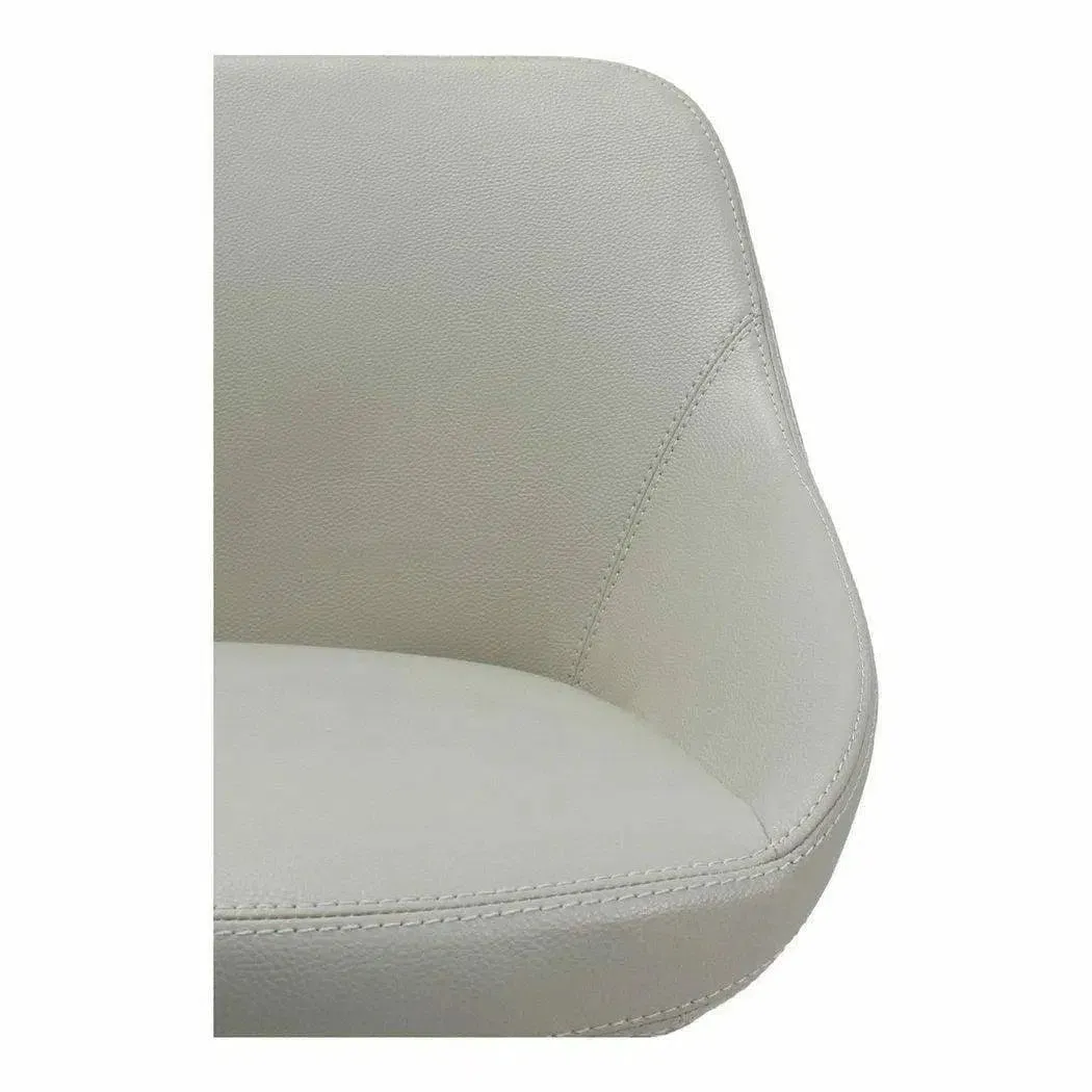 Counter Stool Beige Contemporary