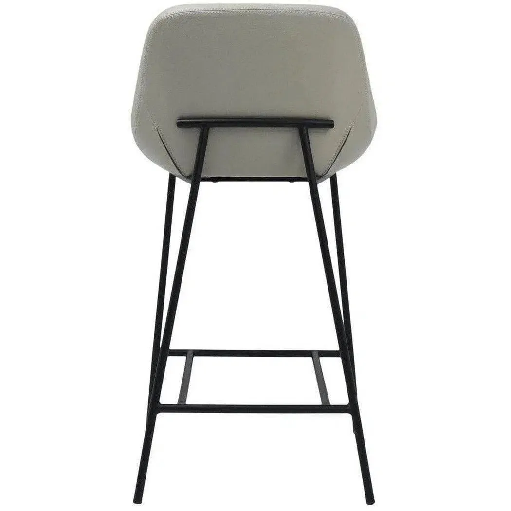 Counter Stool Beige Contemporary