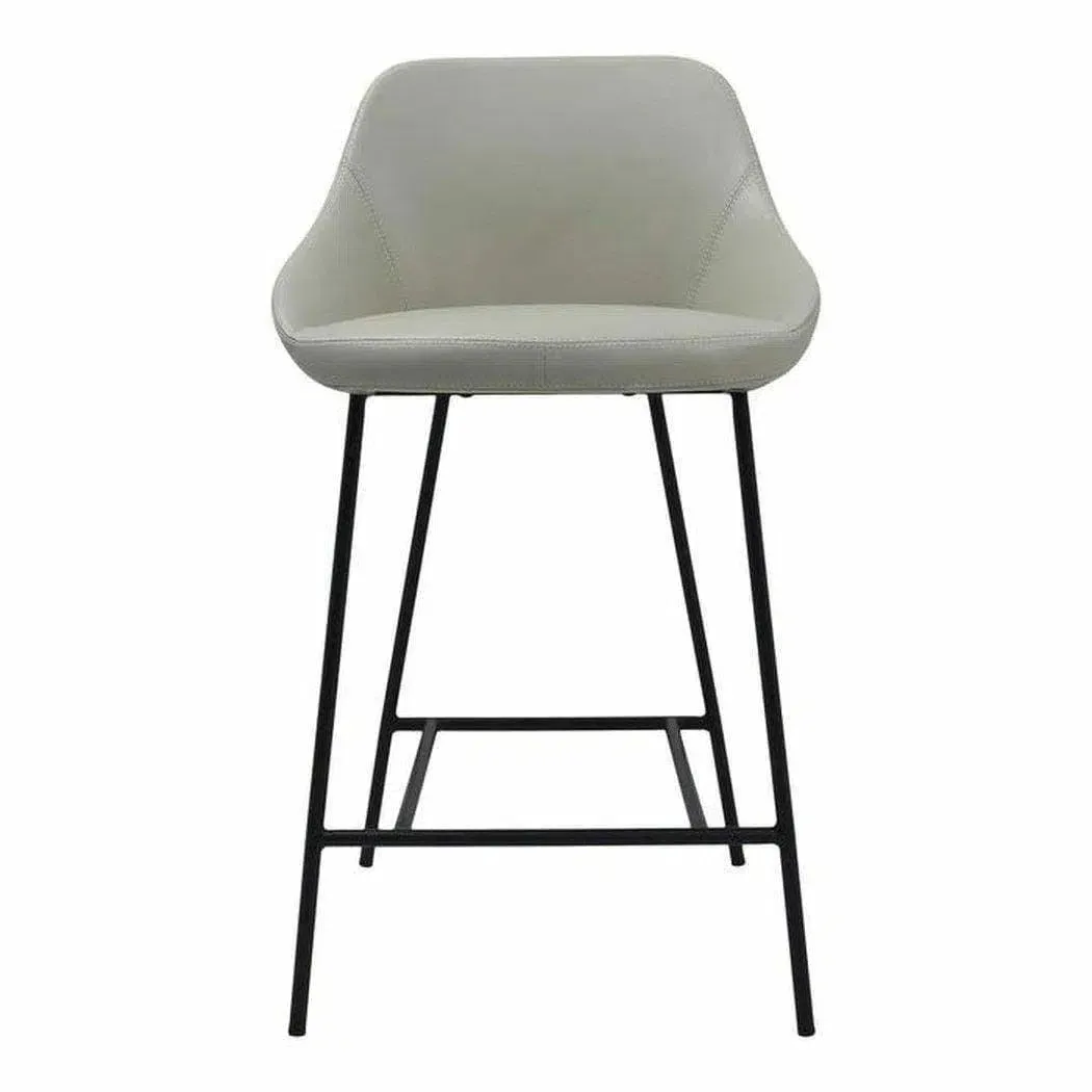 Counter Stool Beige Contemporary