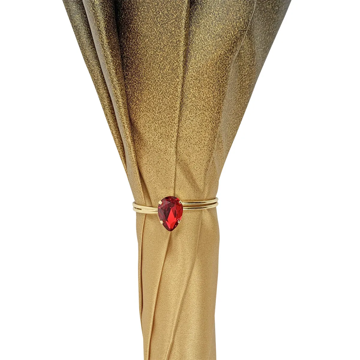 Cream and red umbrella with exclusive design