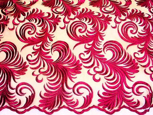 Design 9 - Embroidered Tulle
