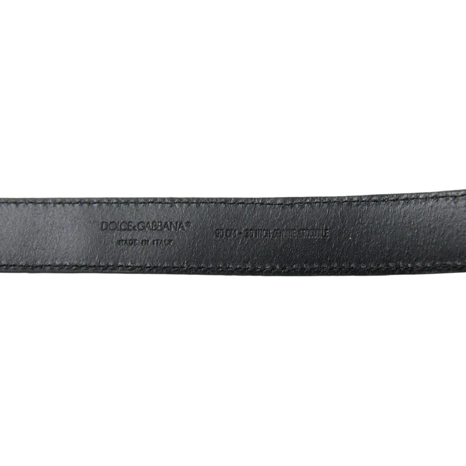 Dolce & Gabbana Elegant Beige Leather Belt