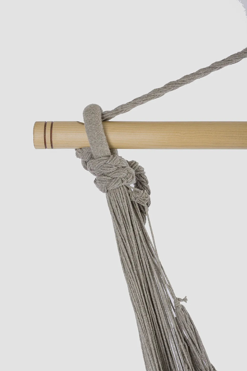 Dream Sands Tasseled Cotton Rope Mexican Hammock Swing from Mexico