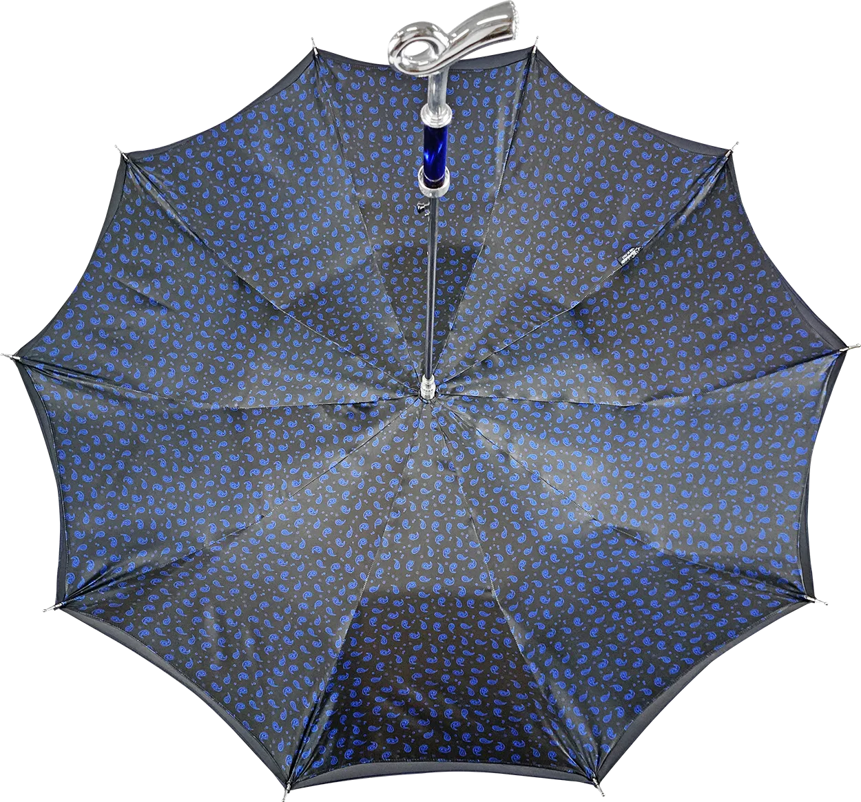 Elegant Double canopy blue umbrella