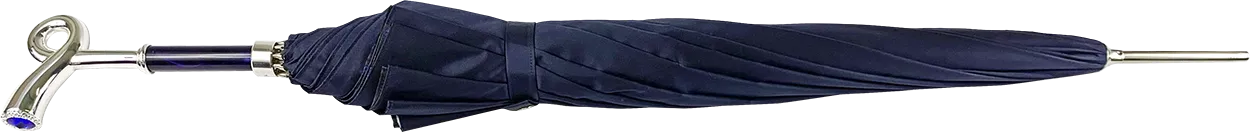 Elegant Double canopy blue umbrella