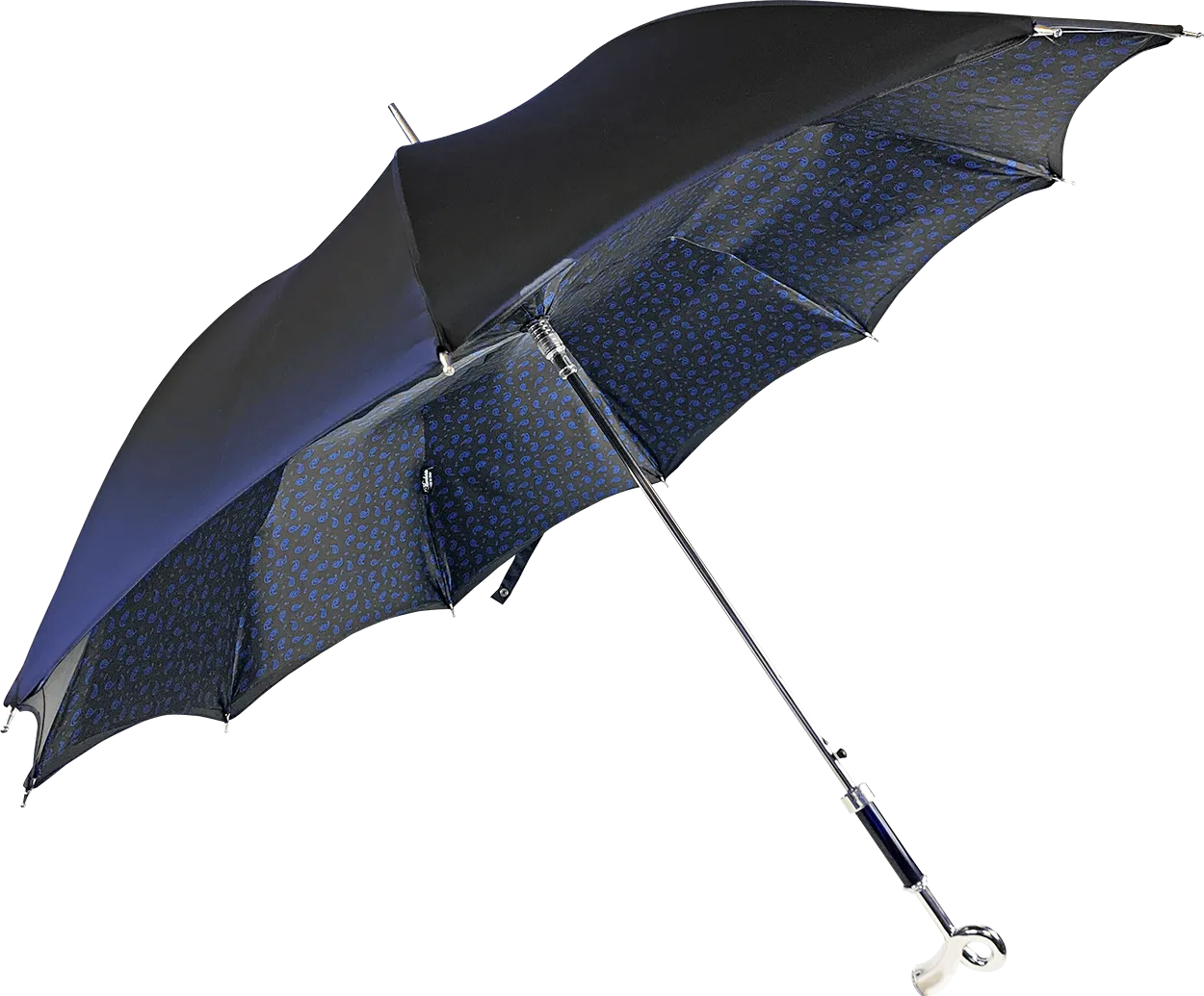 Elegant Double canopy blue umbrella