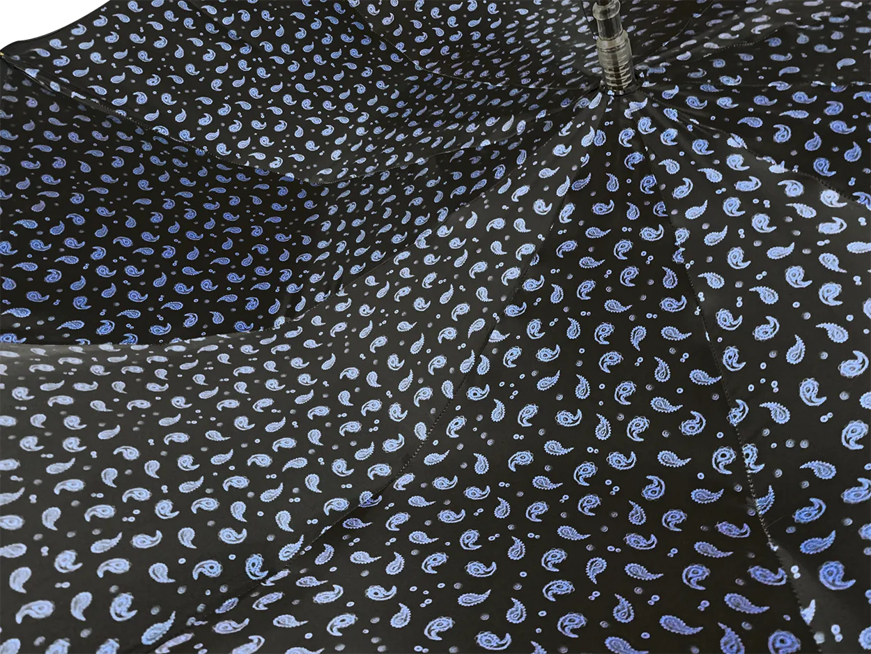 Elegant Double canopy blue umbrella