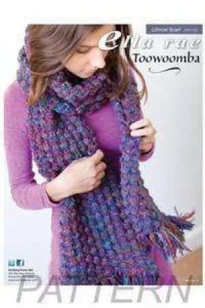 Ella Rae Toowoomba 'Lithgow' Scarf PATTERN ONLY