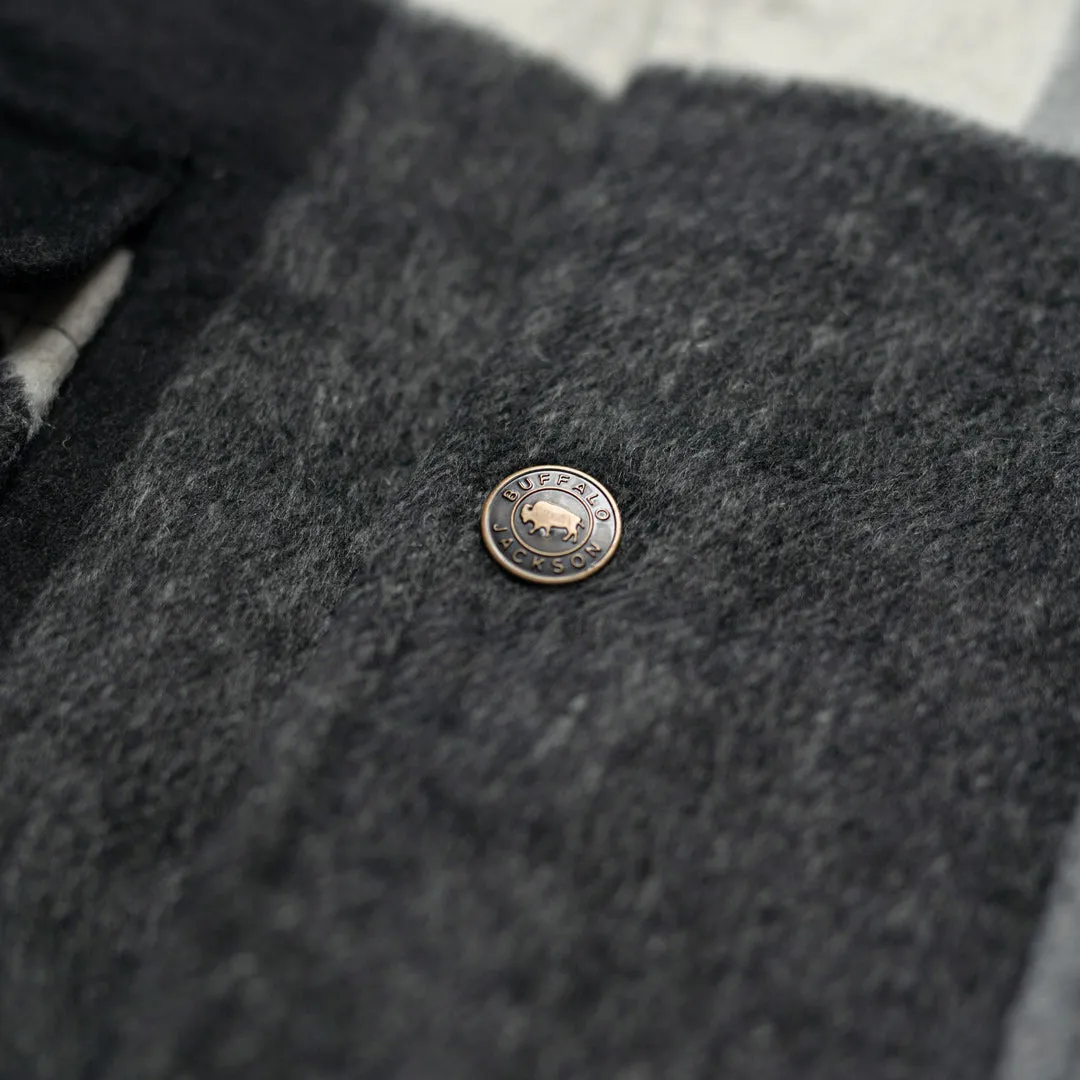 Ellis Wool Jacket | Gray Valley Plaid and Corduroy