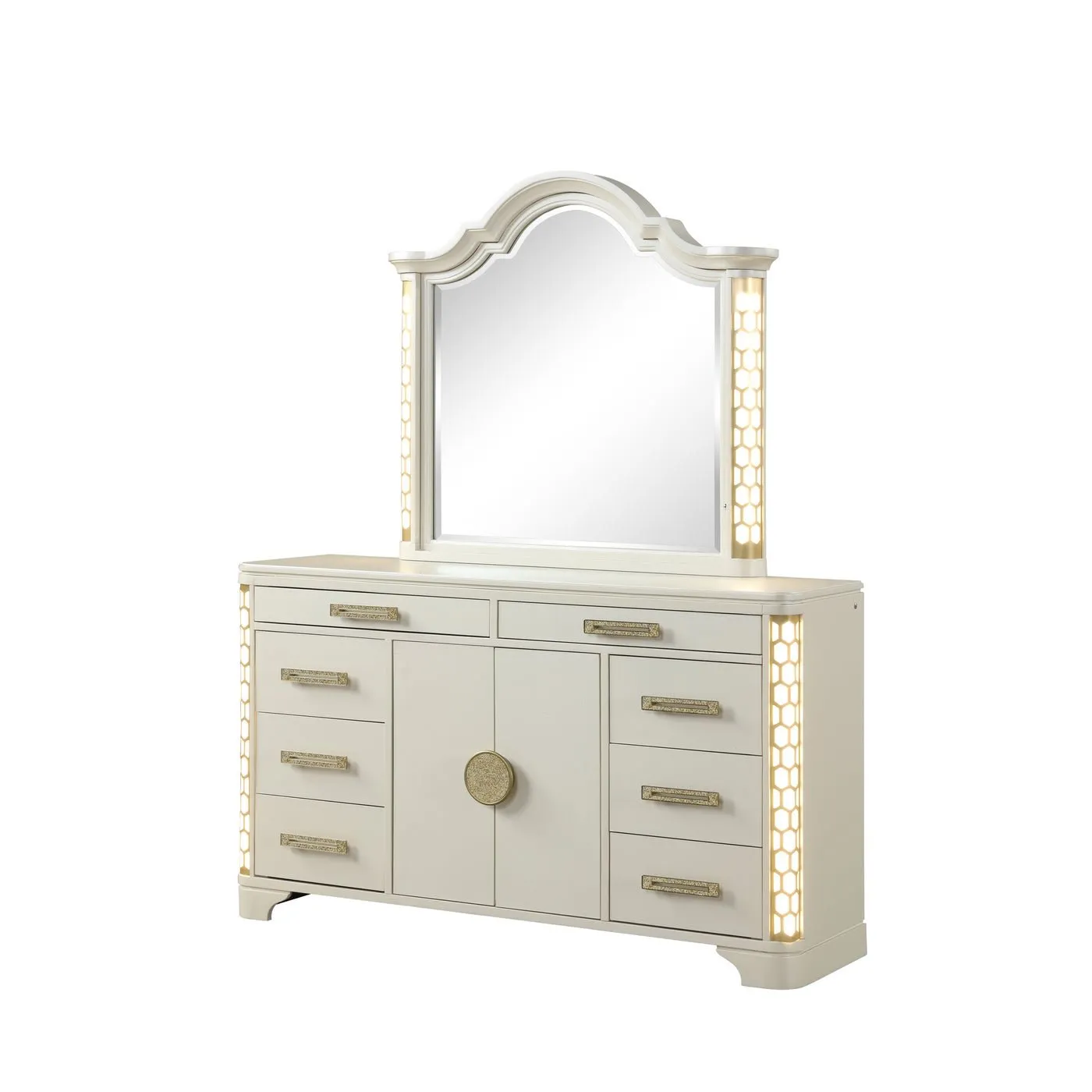 Jasmine Bedroom Collection Dresser/Mirror