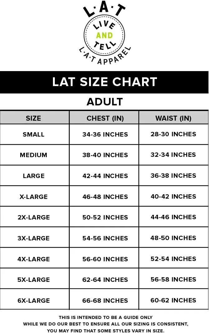 LAT Mens Hooded Raglan Long Sleeve Fine Jersey Tee (6917)