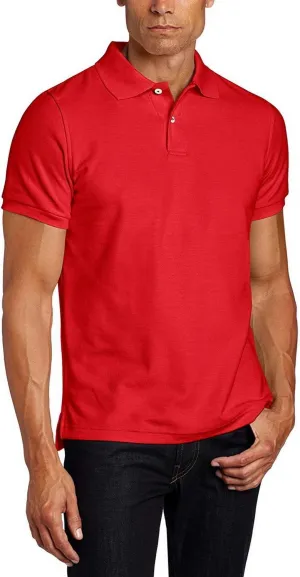 Lee mens Classic Polo Shirt, Red, XX-Large US
