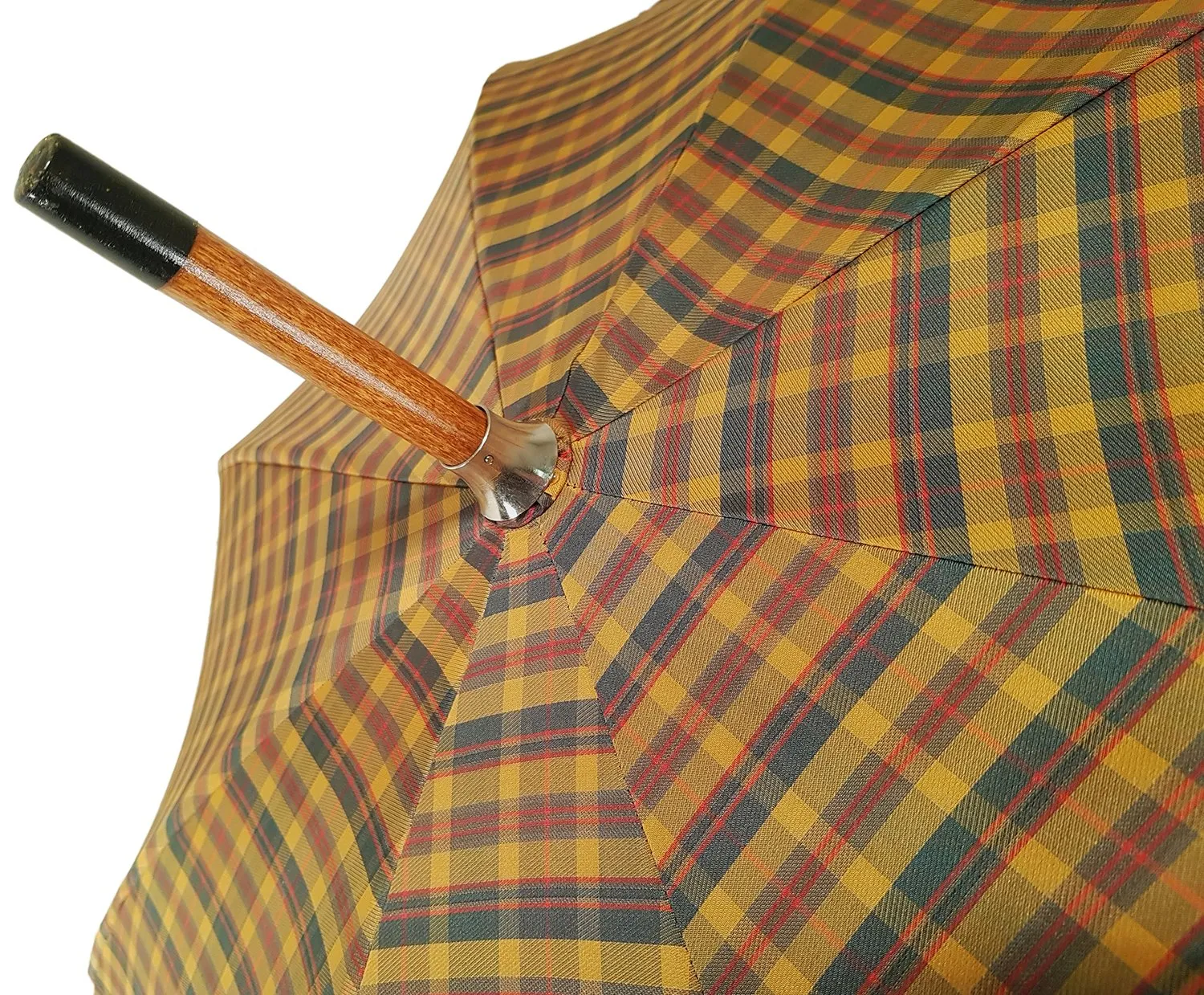Marchesato Double Cloth Men's Umbrella - Tartan Design
