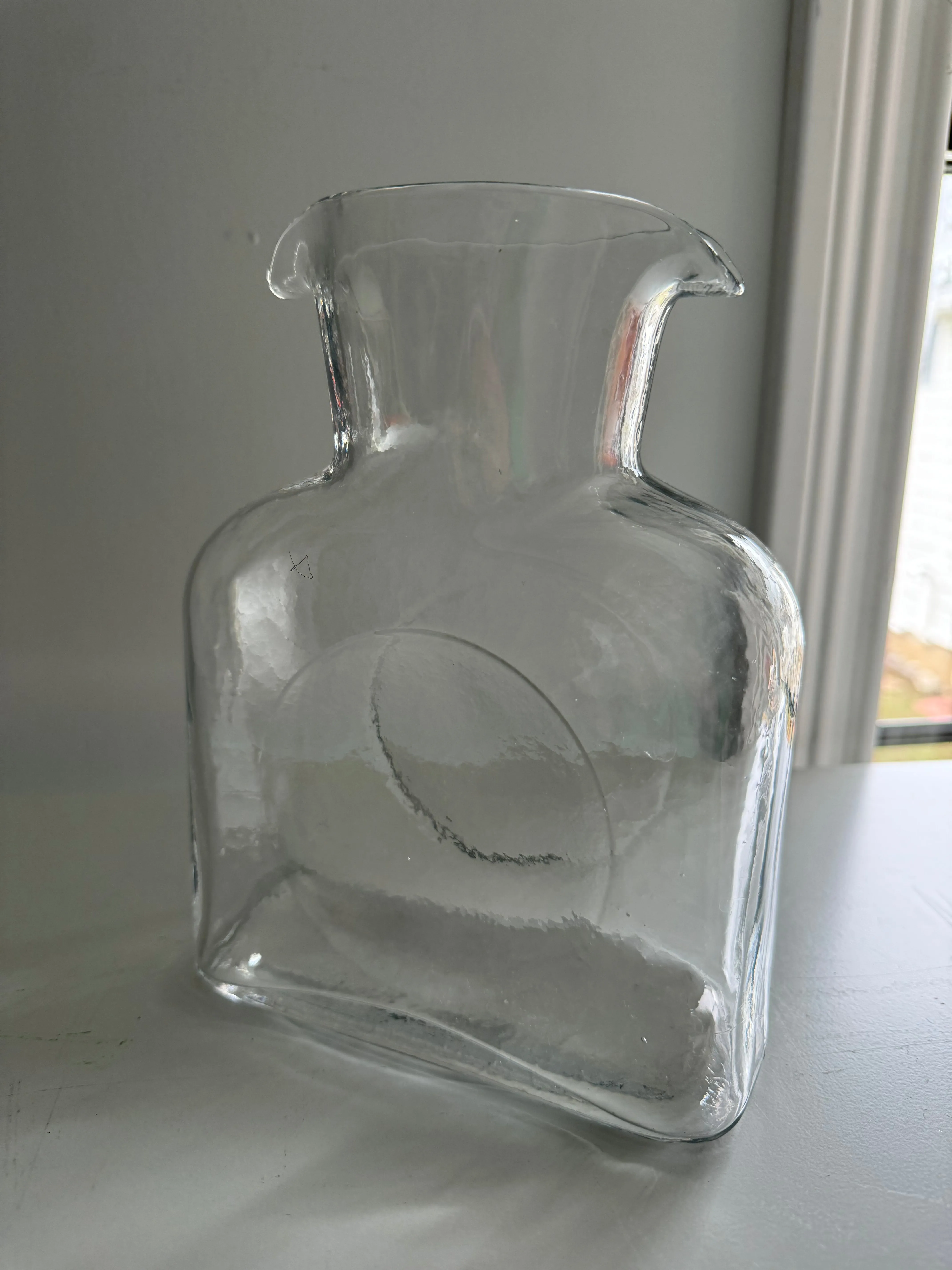 MCM Blenko Glass Pitcher
