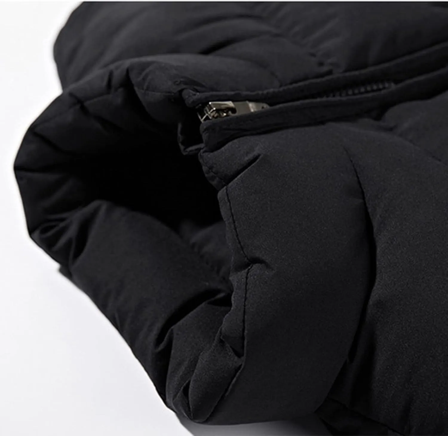 Men'S Puffer Vest,Winter Lightweight Polo Puffer Vest Zip Up Sleeveless Ski Vest Plus Size Outerwear Red,Black S-5Xl