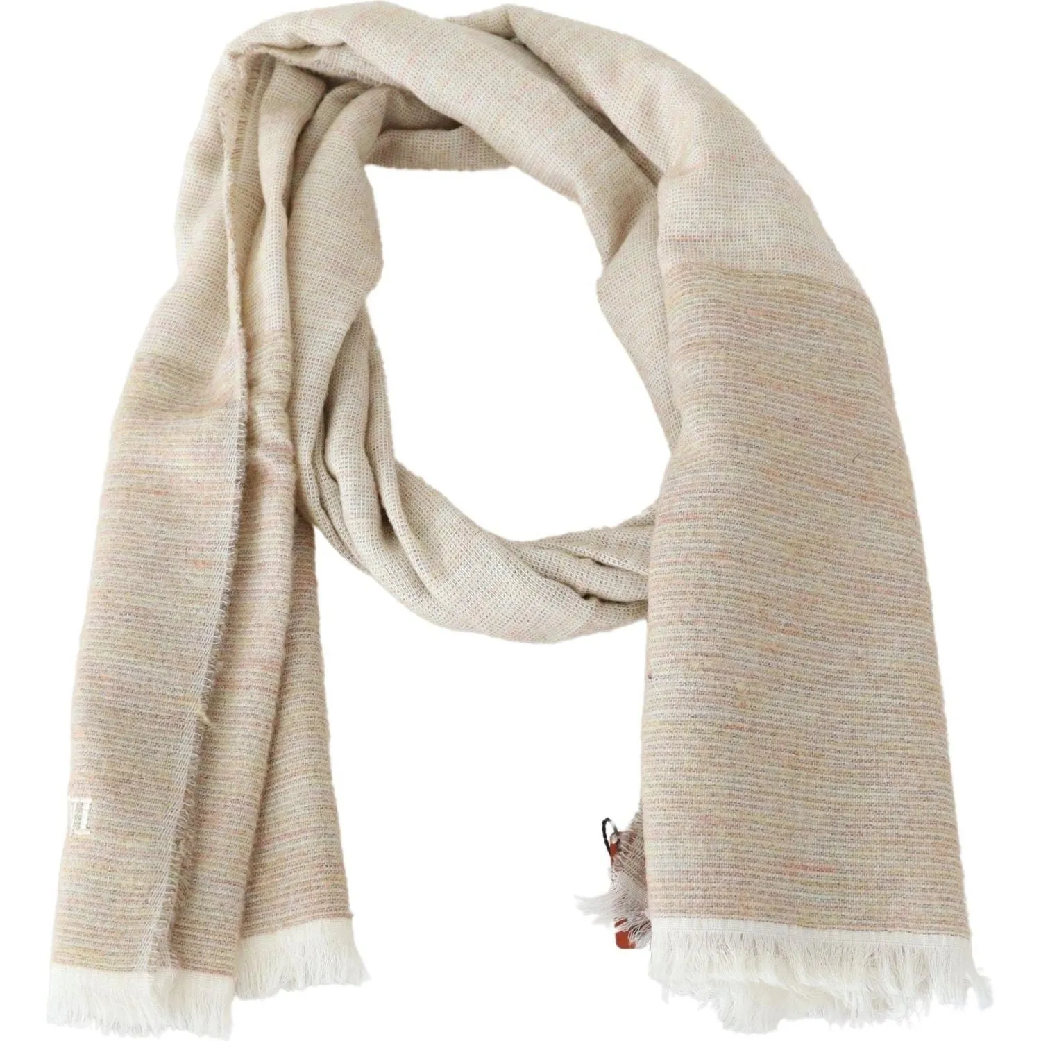 Missoni Elegant Multicolor Wool Scarf with Signature Design