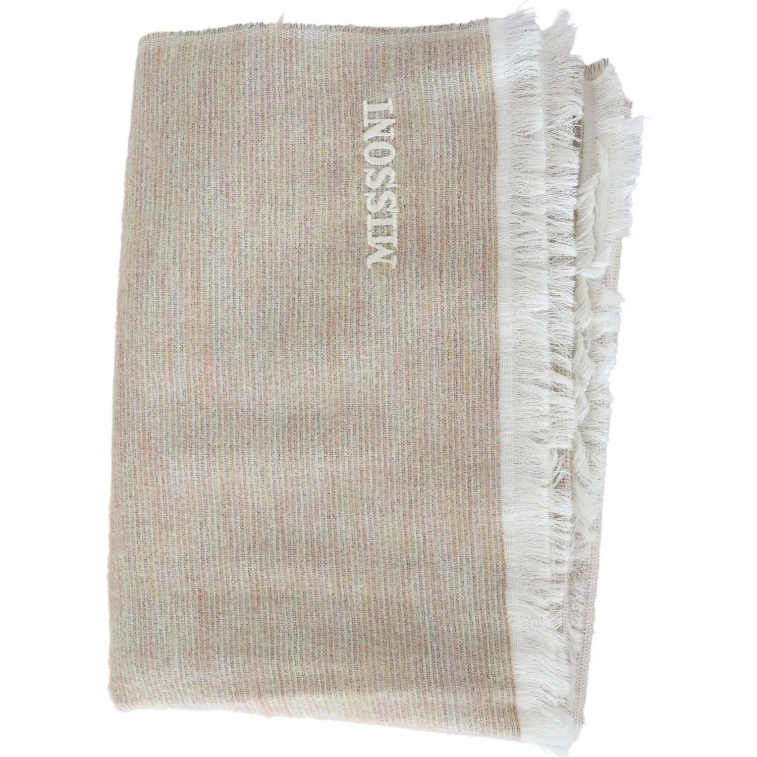 Missoni Elegant Multicolor Wool Scarf with Signature Design