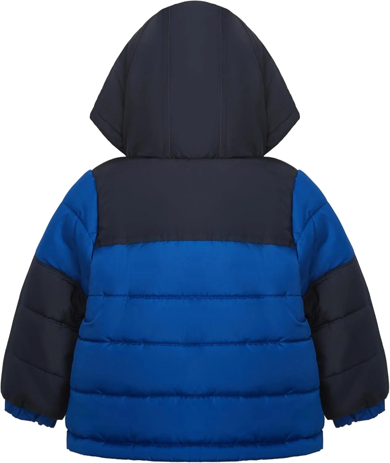 OSHKOSH B'GOSH Boys' Fleece-Lined Hooded Puffer Jacket Winter Coat