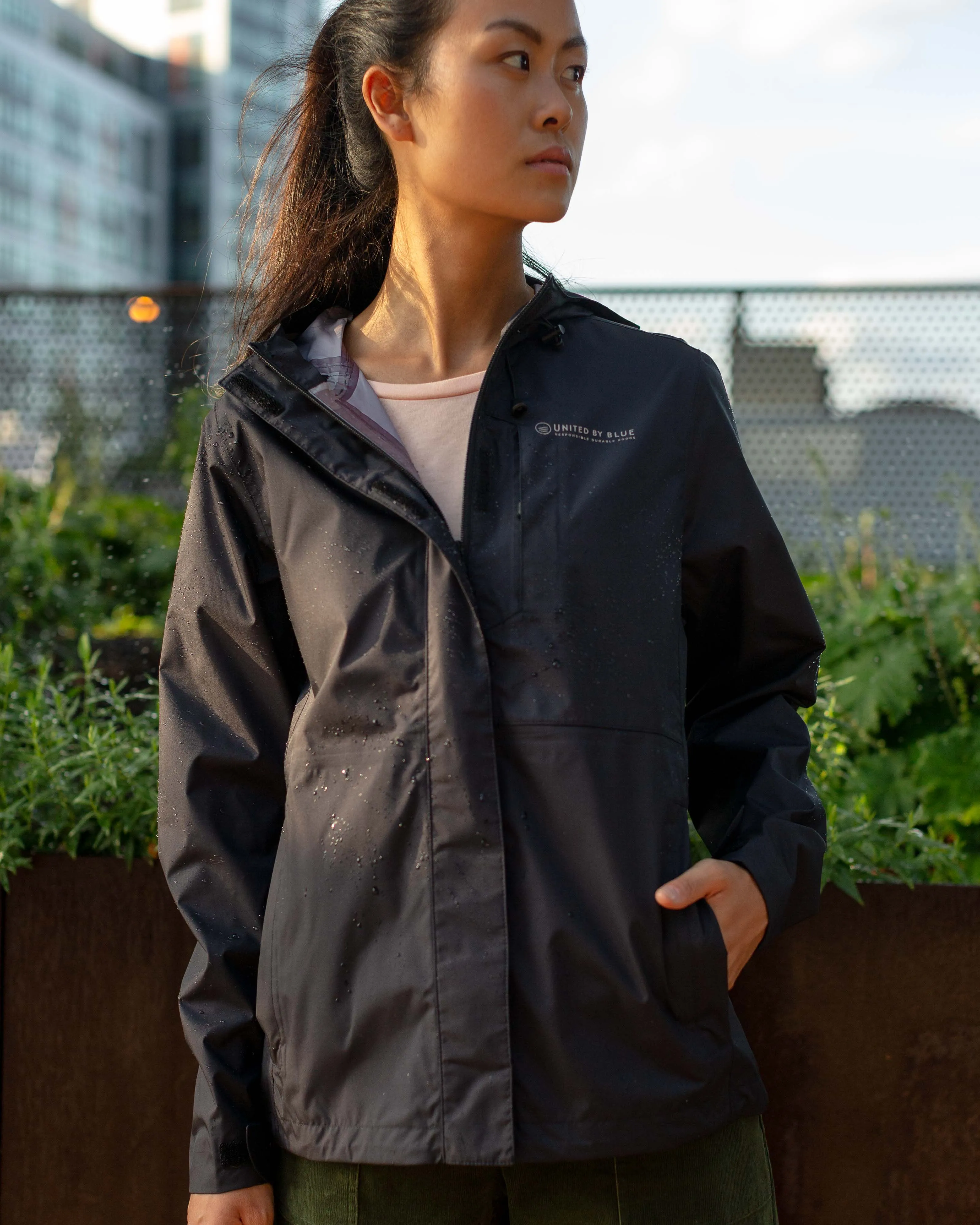 Recycled Rain Shell