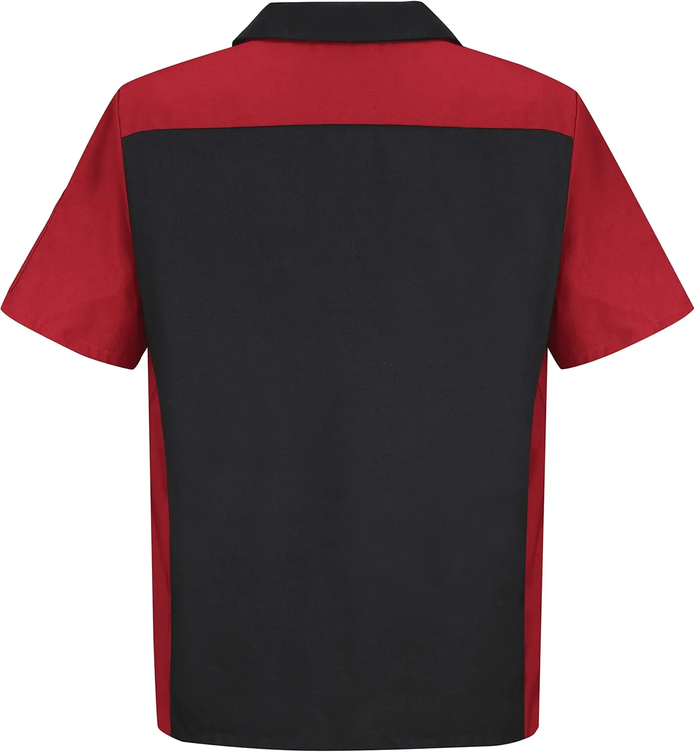 Red Kap Men's Ripstop Crew Shirt, Short Sleeve