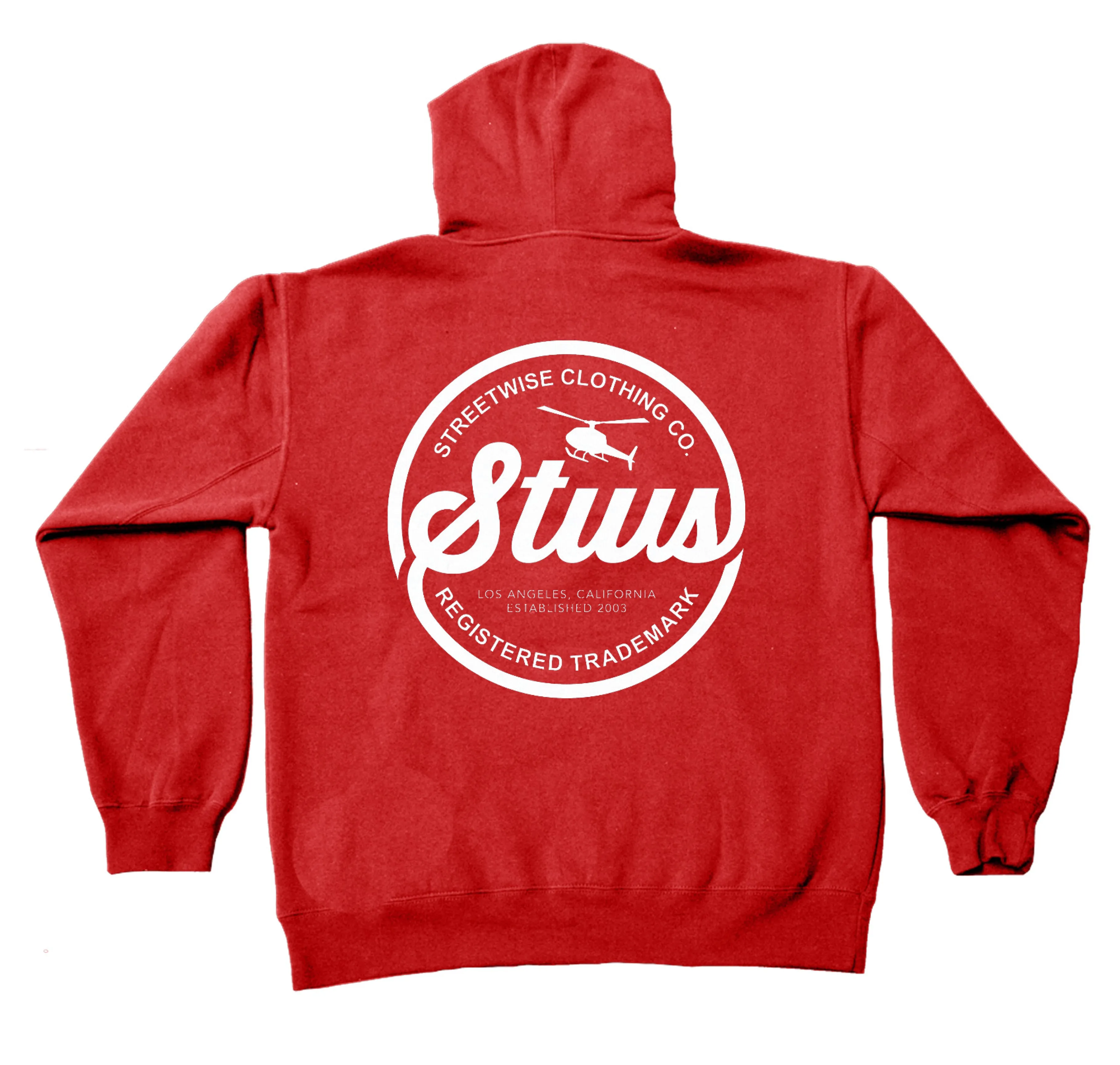 Running Circles Hoodie (Red)