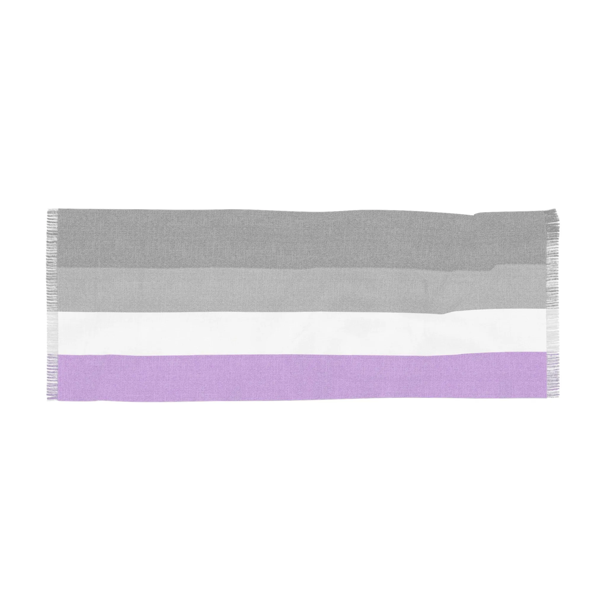 SHAVA CO Asexual Flag Light Scarf