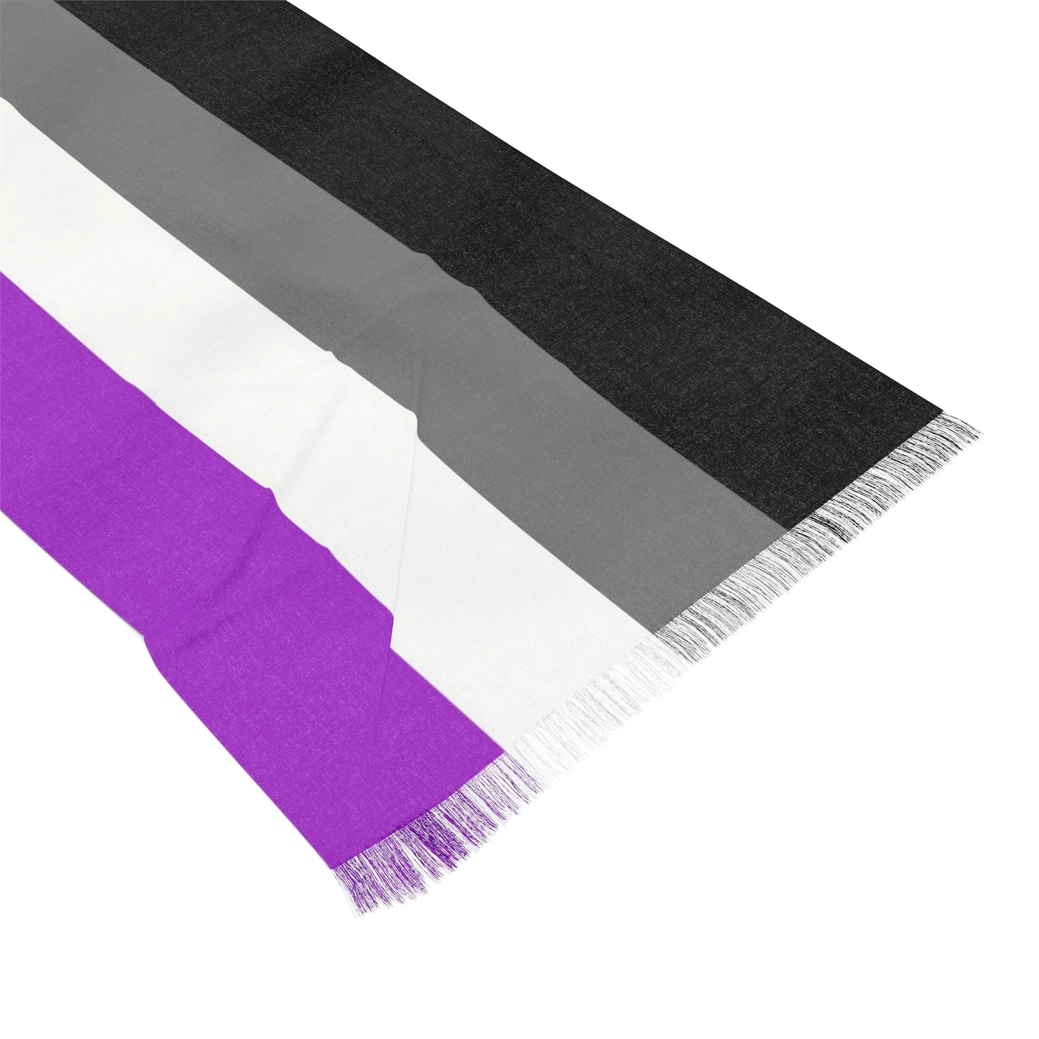 SHAVA CO Asexual Flag Light Scarf