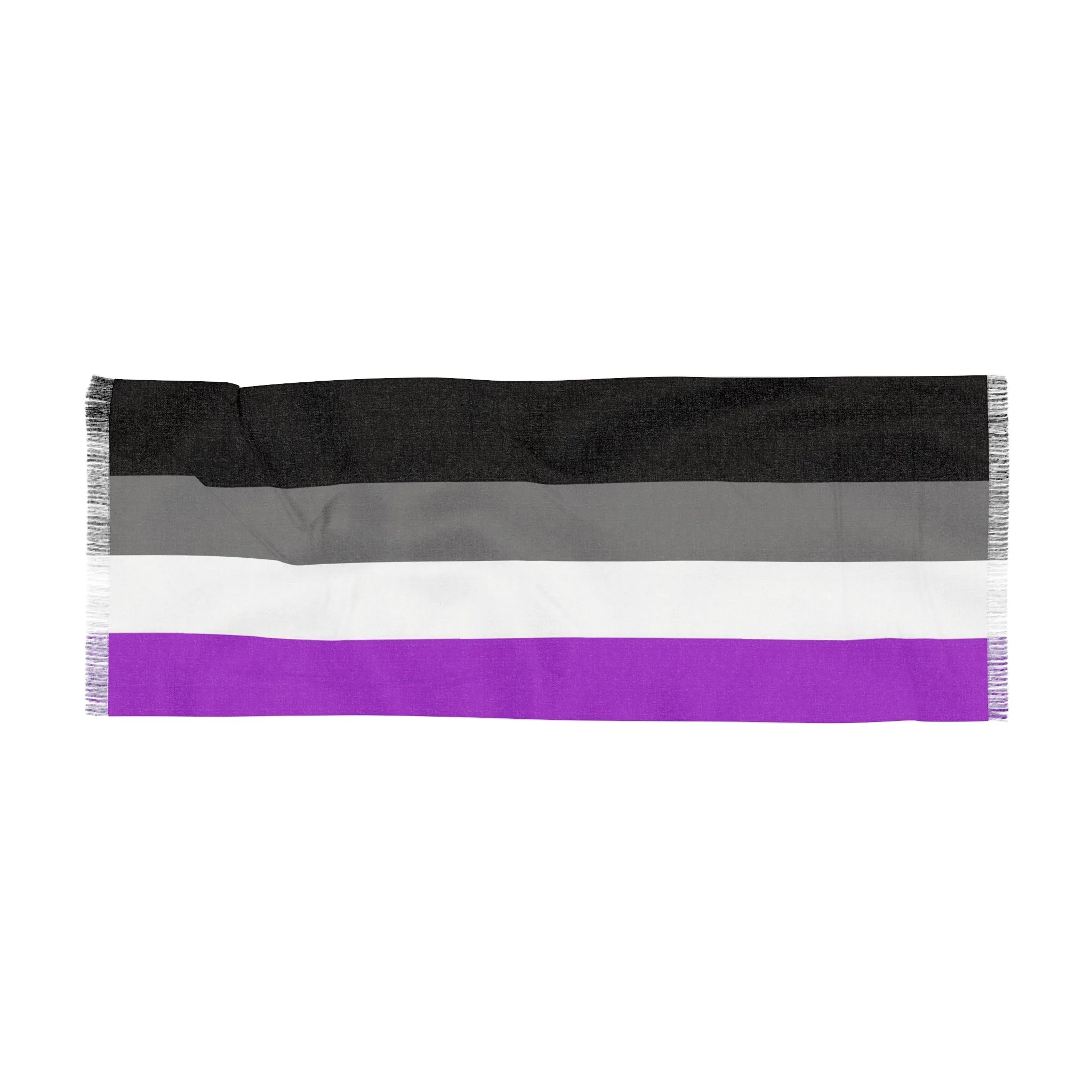 SHAVA CO Asexual Flag Light Scarf