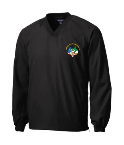 Sport-Tek® V-Neck Raglan Wind Shirt