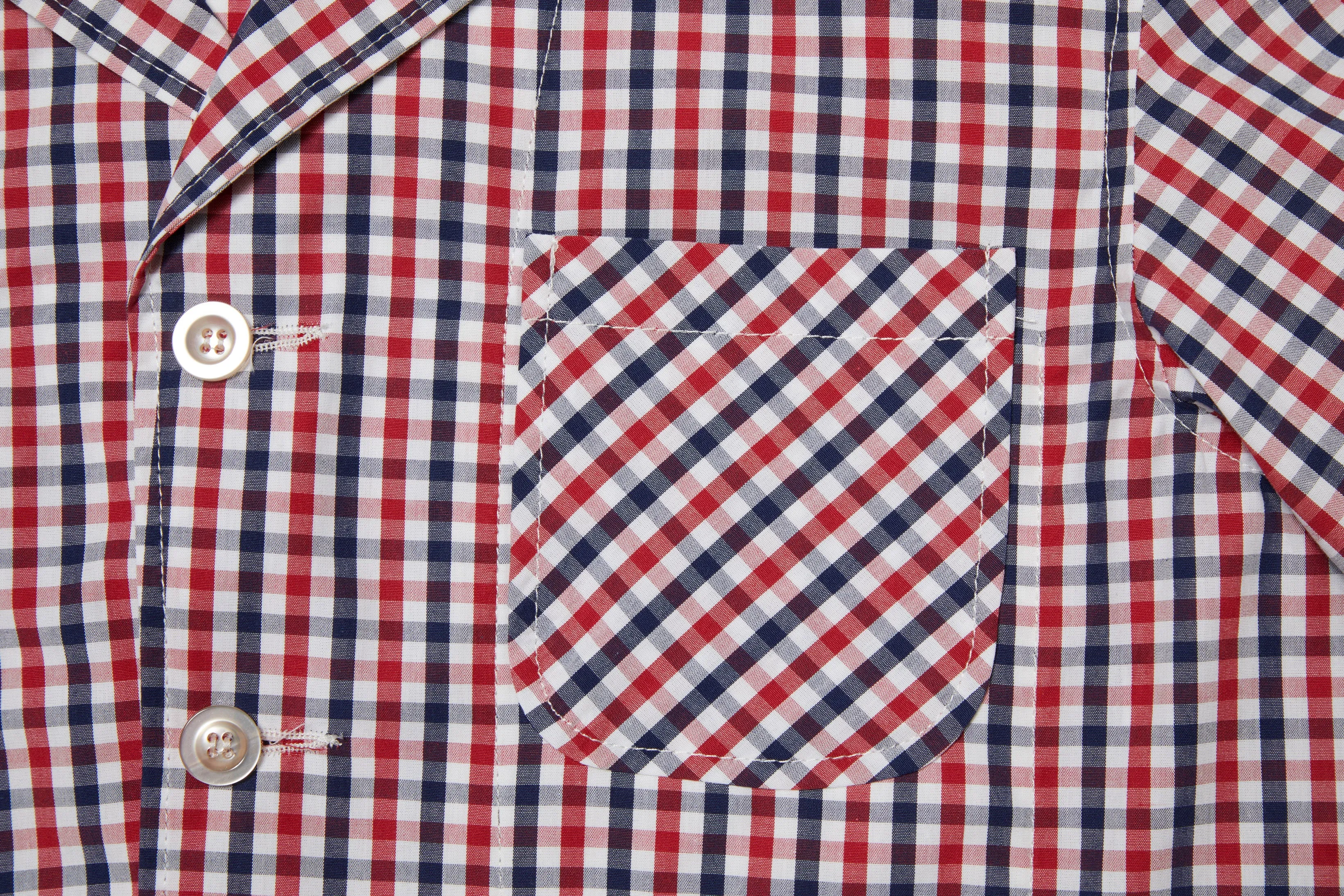 Super Casual Sportscoat (Navy x Red)