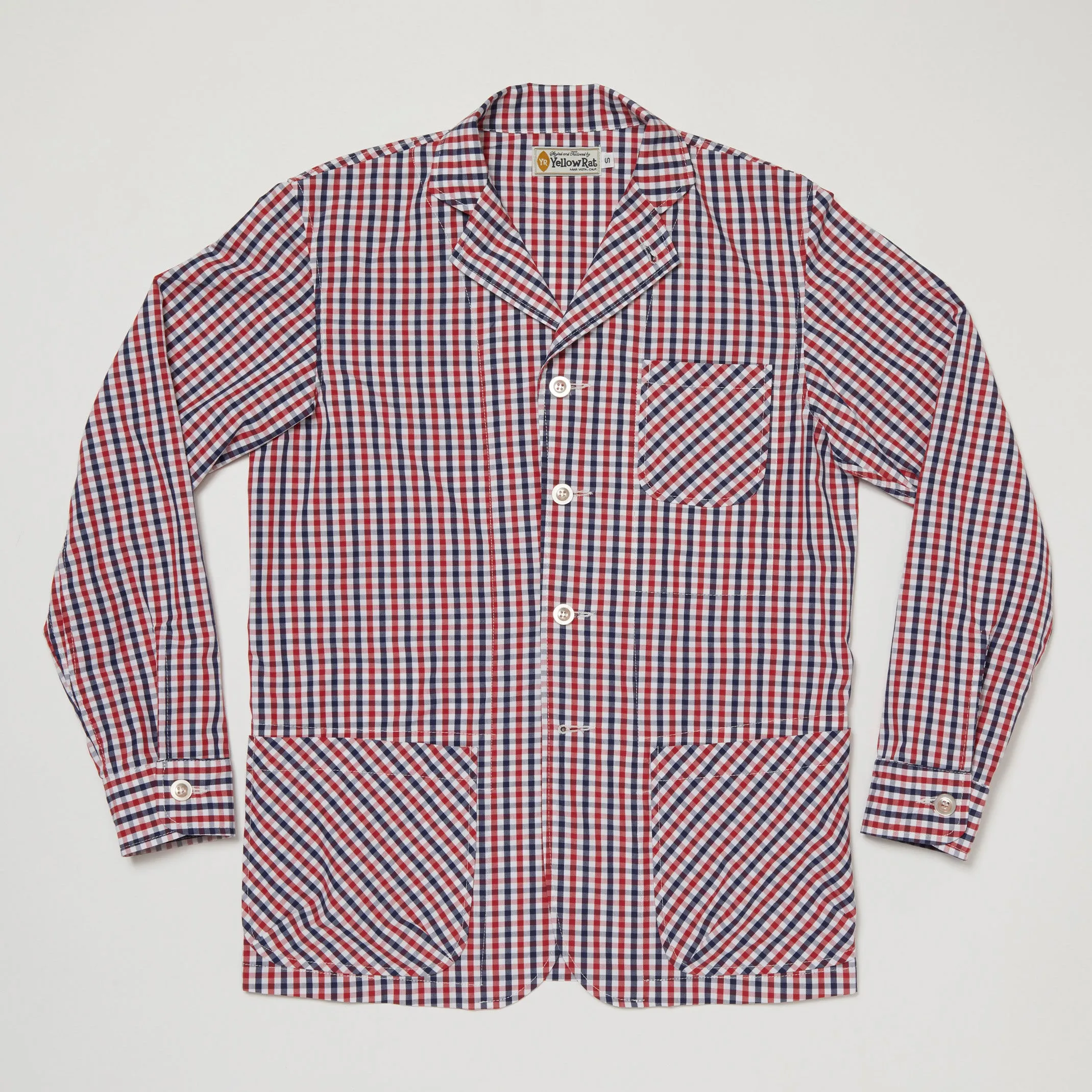 Super Casual Sportscoat (Navy x Red)