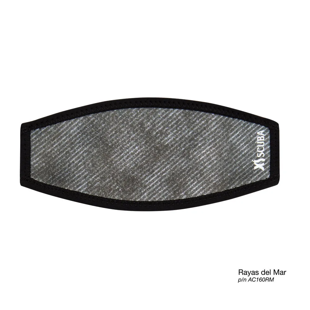 XS Scuba Neoprene Mask Strap Pad - Rayas del Mar