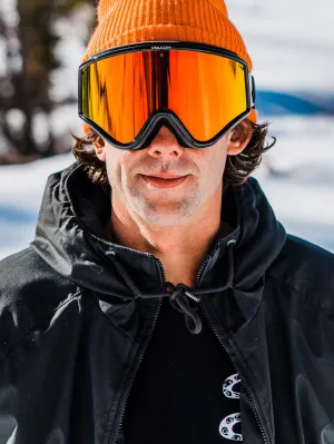 Yae Goggle - Gloss Black / Red Chrome